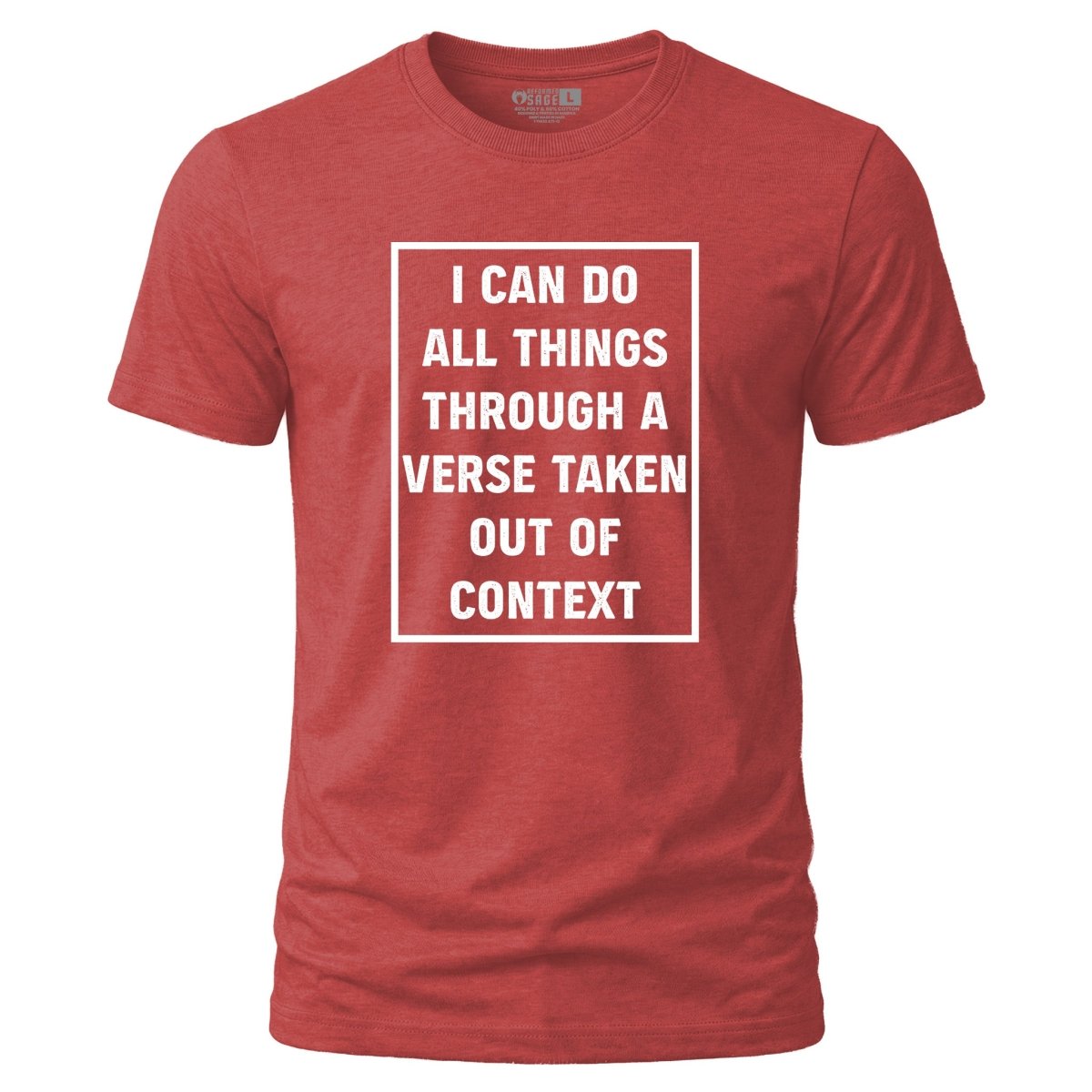 Shirt - All Things - Tee - The Reformed Sage - reformed - reformed_gifts - christian_gifts