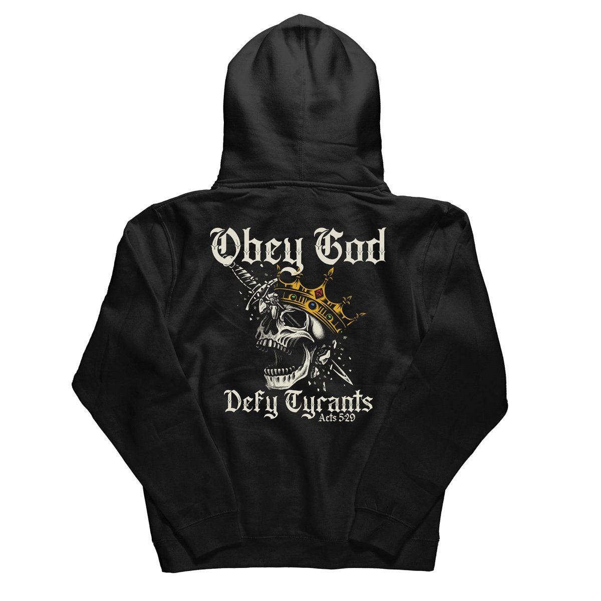 Hoodie - Defy Tyrants - Hoodie - The Reformed Sage - reformed - reformed_gifts - christian_gifts