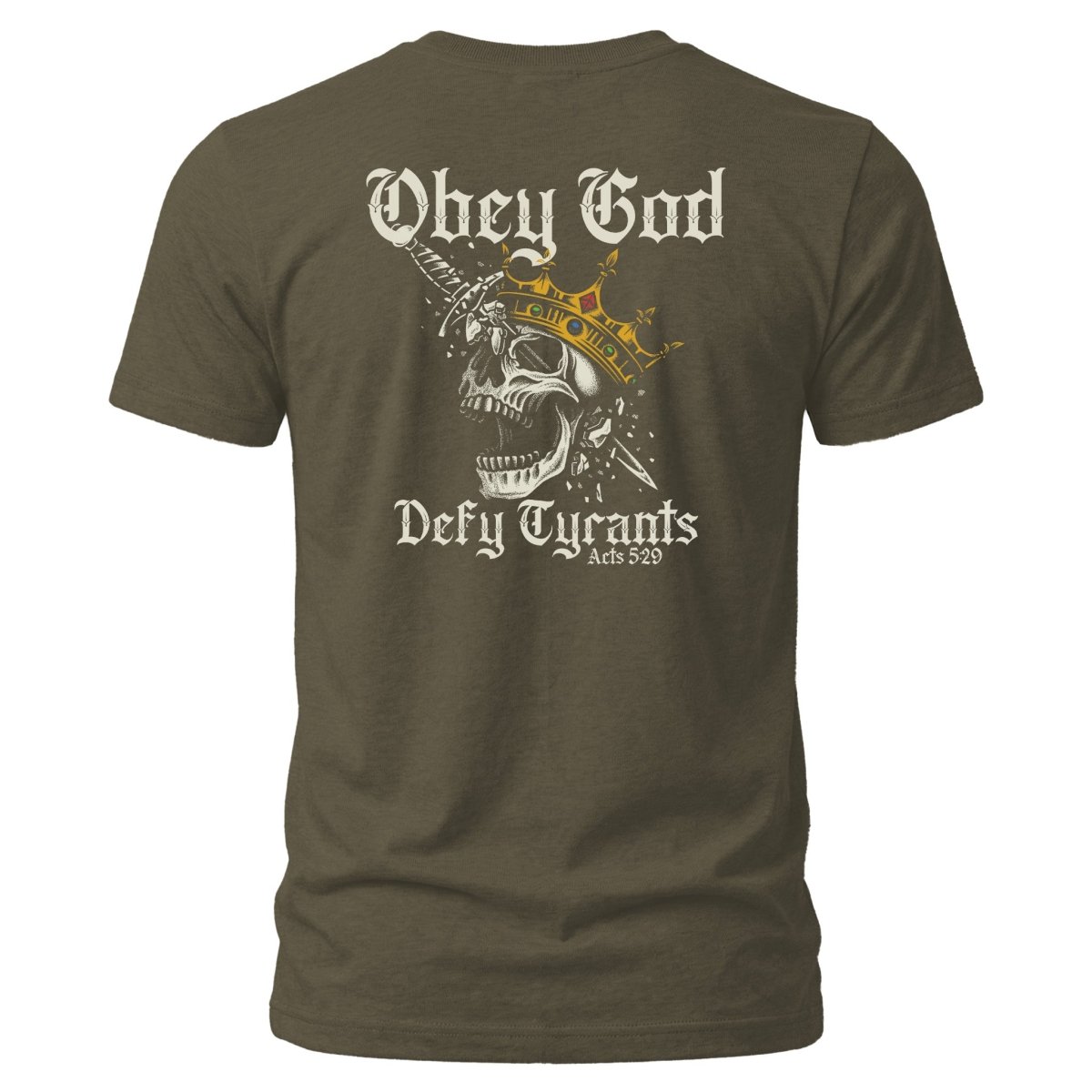 Shirt - Defy Tyrants - Tee - The Reformed Sage - reformed - reformed_gifts - christian_gifts