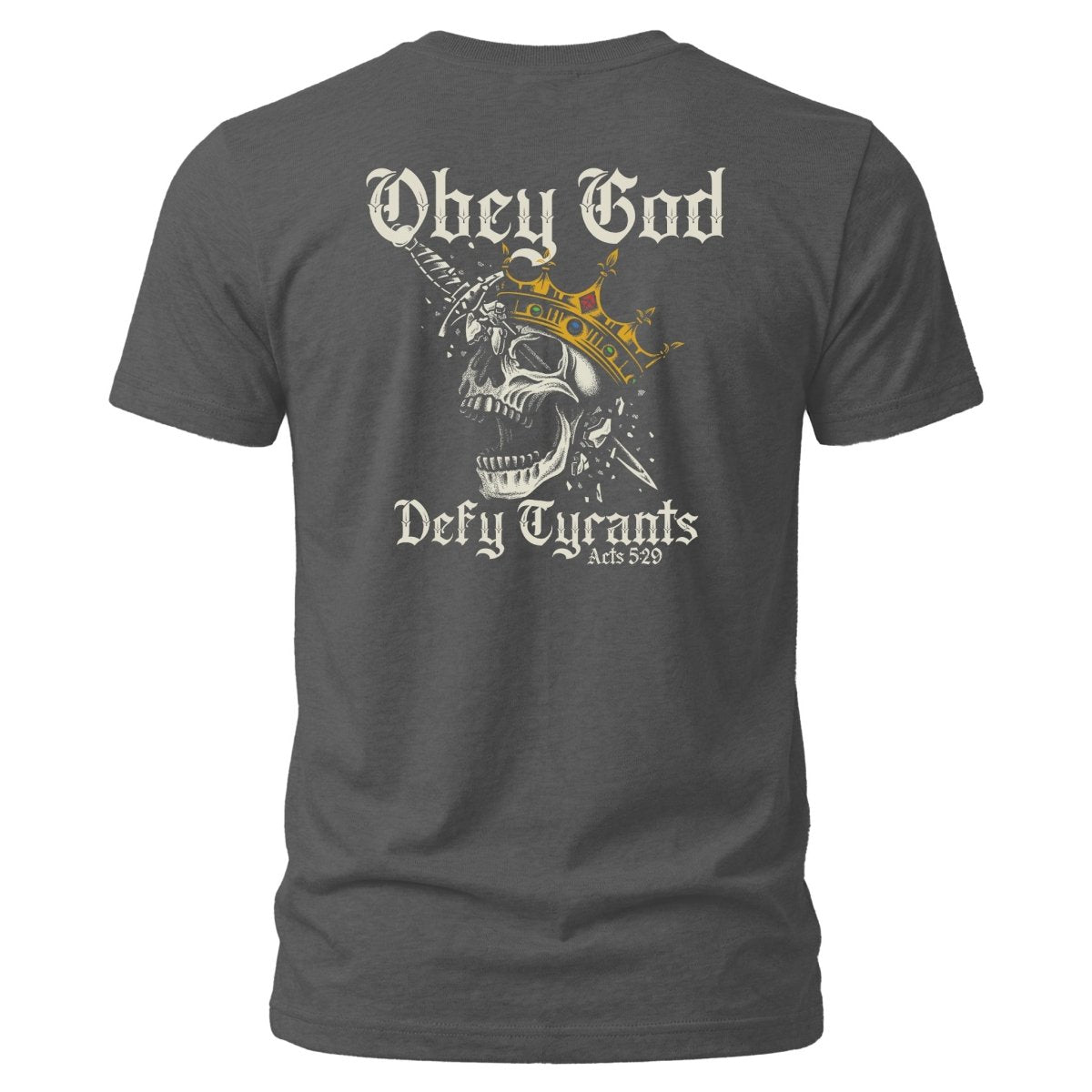 Shirt - Defy Tyrants - Tee - The Reformed Sage - reformed - reformed_gifts - christian_gifts