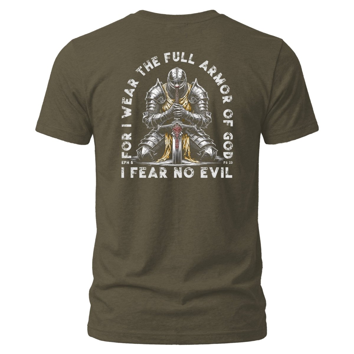 Shirt - Fear No Evil - Tee - The Reformed Sage - reformed - reformed_gifts - christian_gifts