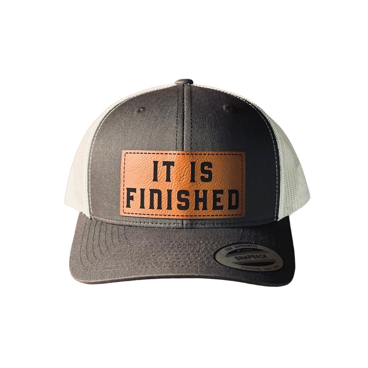 Hat - It Is Finished - Patch Hat - The Reformed Sage - reformed - reformed_gifts - christian_gifts