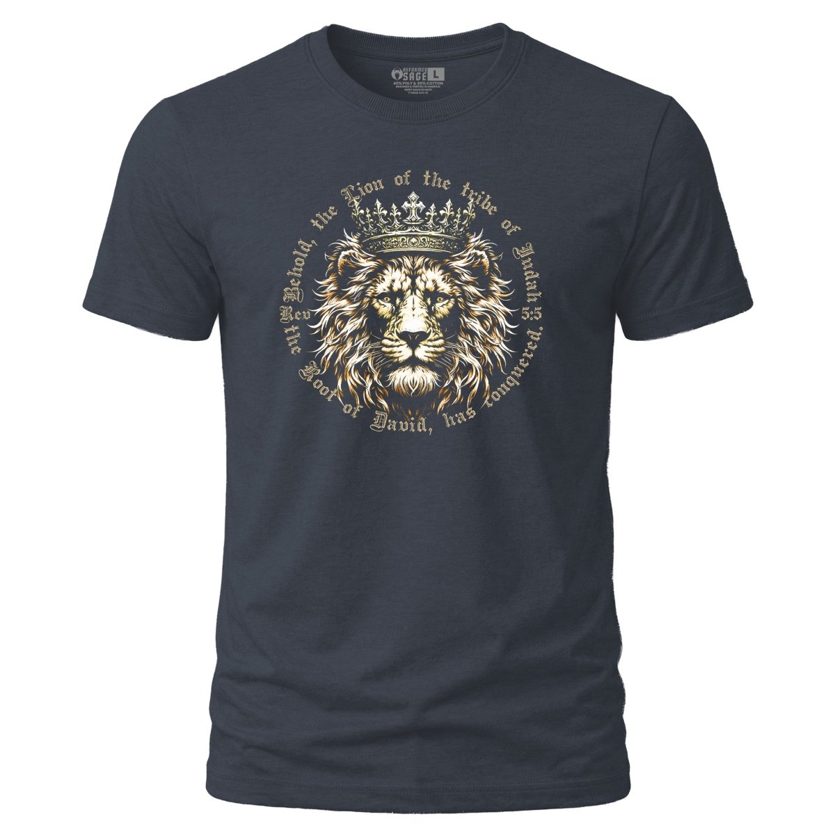 Shirt - Lion of Judah - Tee - The Reformed Sage - reformed - reformed_gifts - christian_gifts