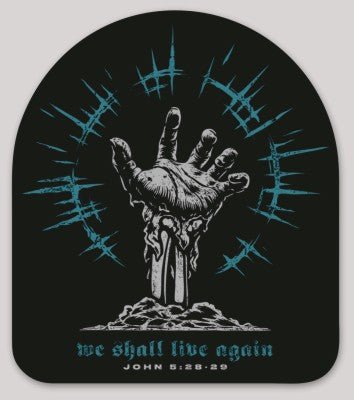 Decal - Live Again - Decal - The Reformed Sage - reformed - reformed_gifts - christian_gifts