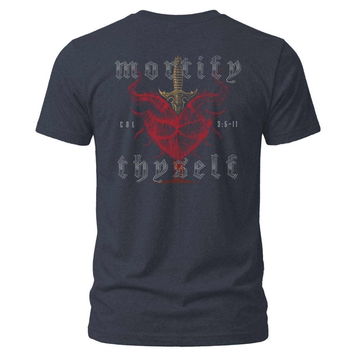 Shirt - Mortify Thyself - Tee - The Reformed Sage - reformed - reformed_gifts - christian_gifts