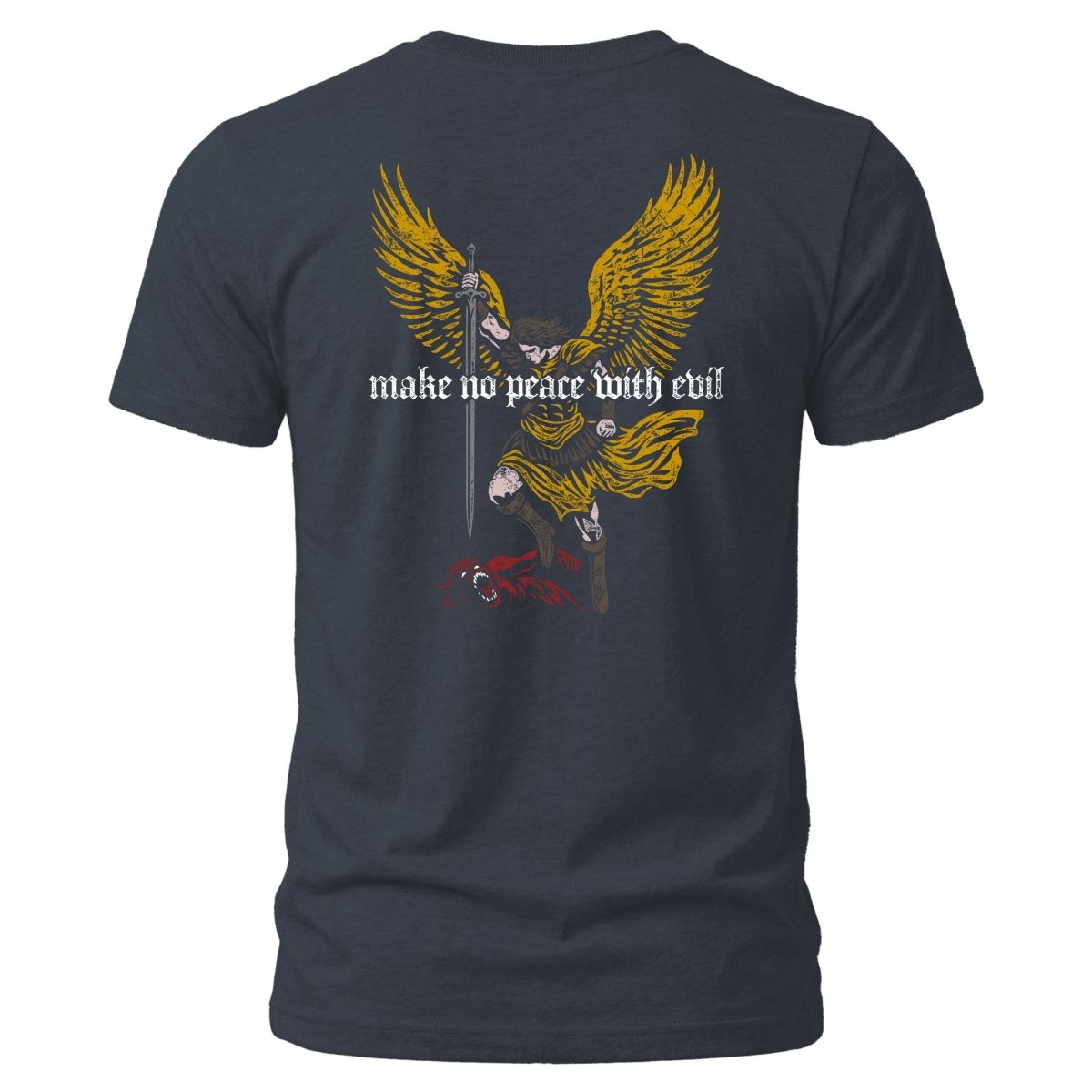 Shirt - No Peace With Evil - Tee - The Reformed Sage - reformed - reformed_gifts - christian_gifts