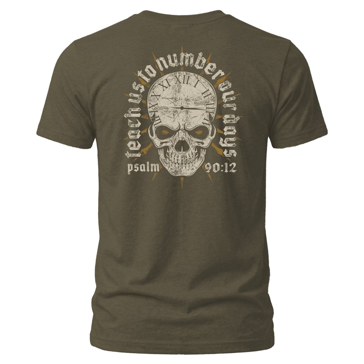 Shirt - Number Our Days - Tee - The Reformed Sage - reformed - reformed_gifts - christian_gifts