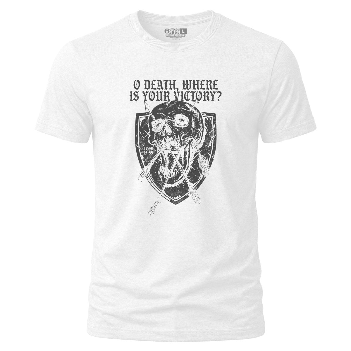 Shirt - O Death - Tee - The Reformed Sage - reformed - reformed_gifts - christian_gifts