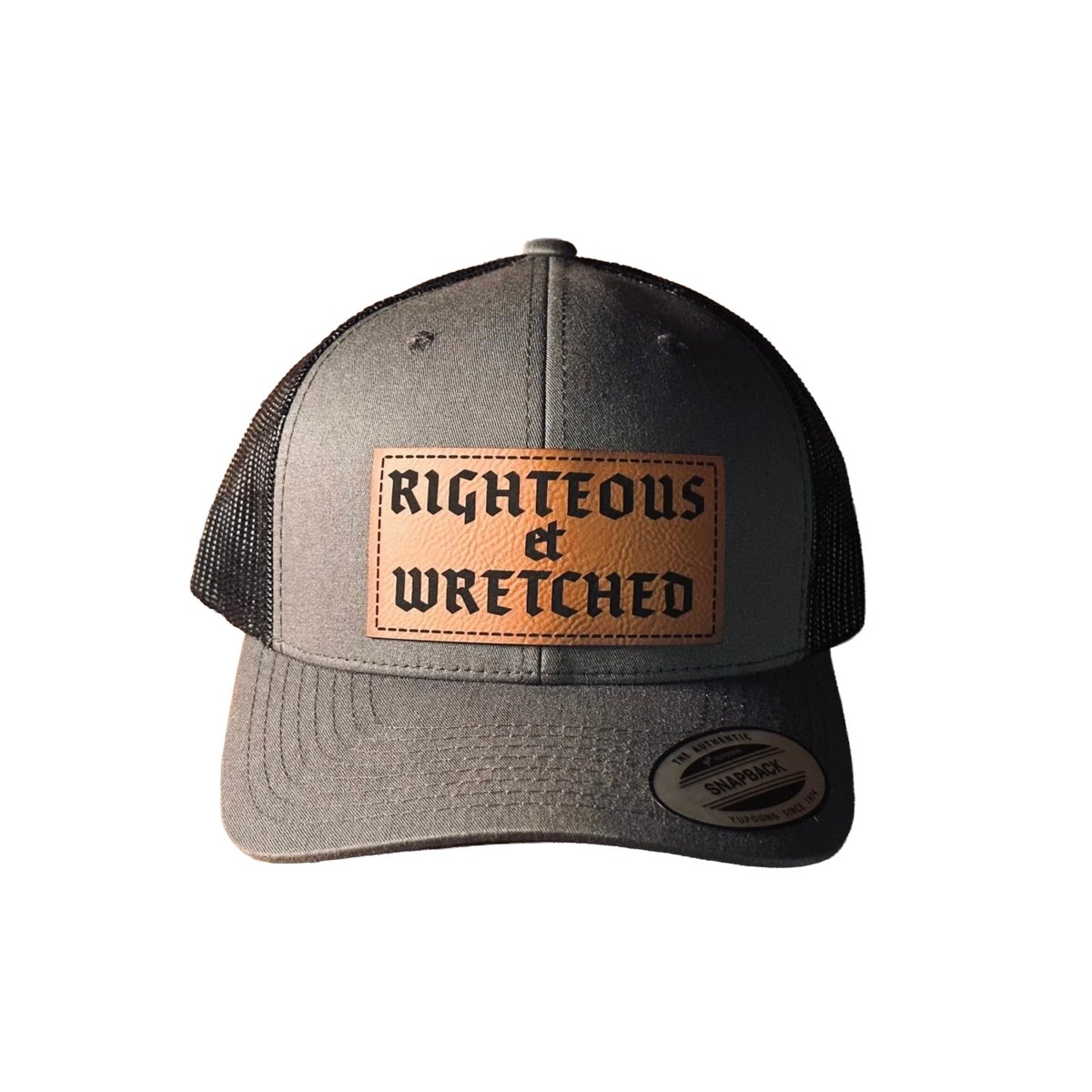 Hat - Righteous et Wretched - Patch Hat - The Reformed Sage - reformed - reformed_gifts - christian_gifts