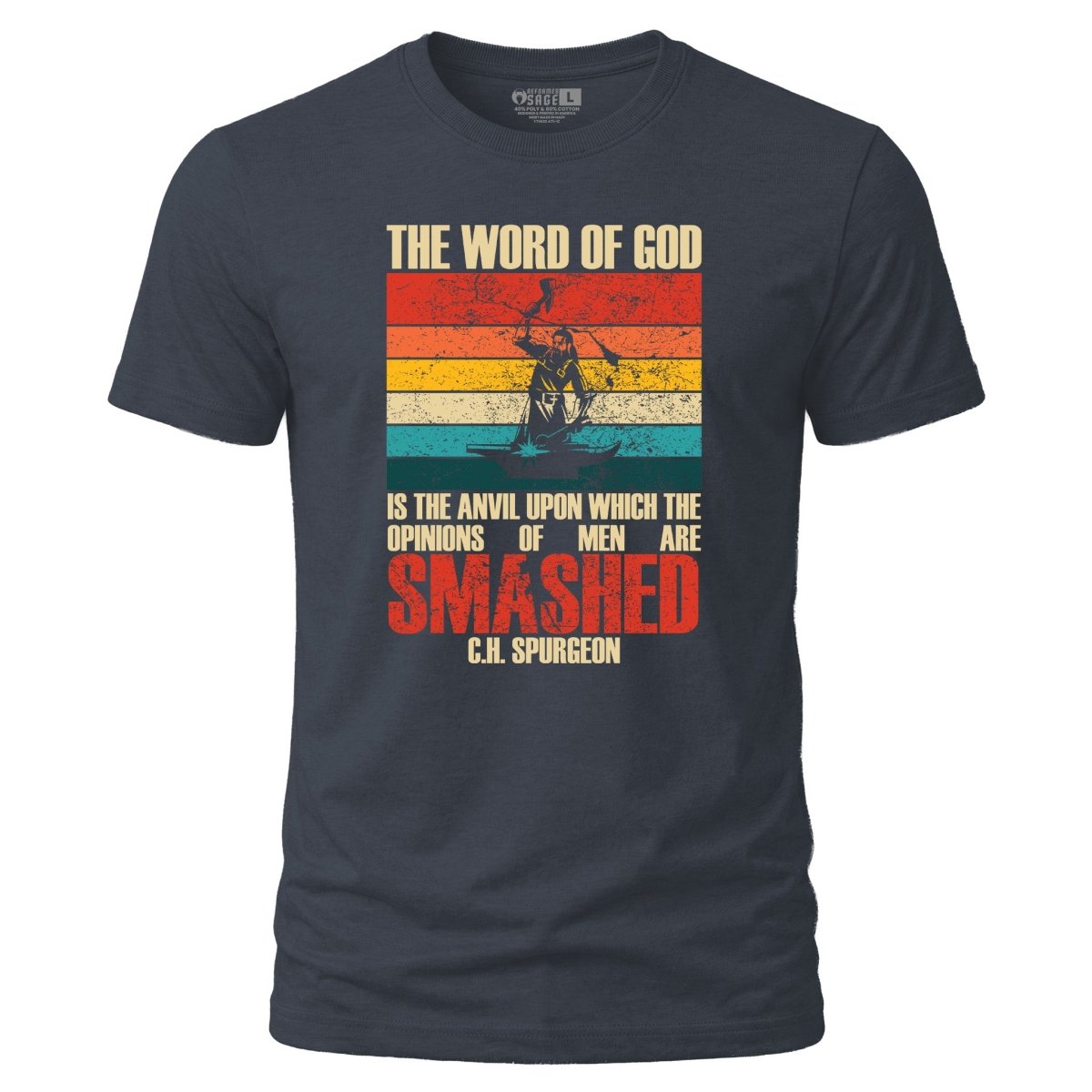 Shirt - Smashed - Tee - The Reformed Sage - reformed - reformed_gifts - christian_gifts