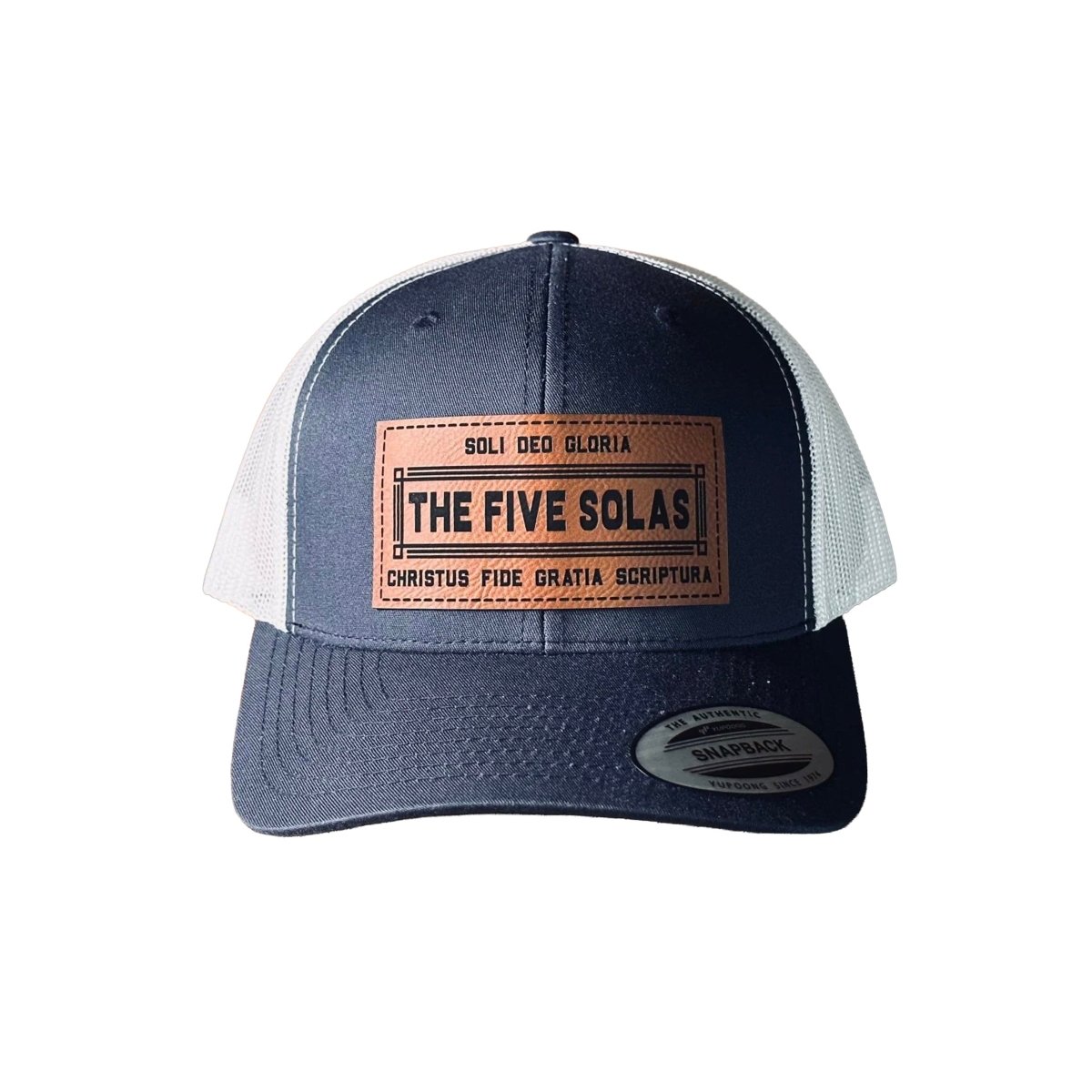 Hat - The Five Solas - Patch Hat - The Reformed Sage - reformed - reformed_gifts - christian_gifts