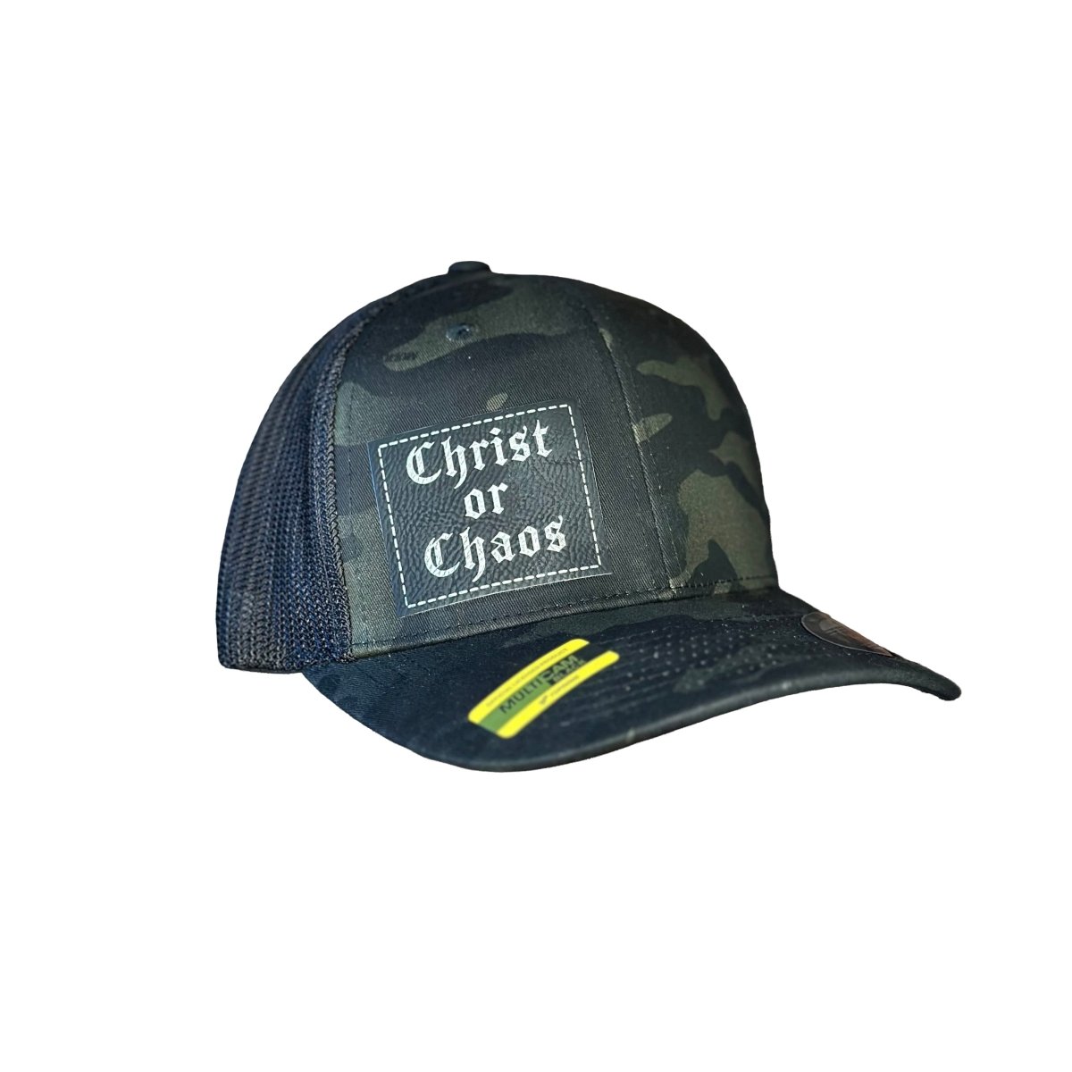 Hat - Christ or Chaos Multicam® - Patch Hat - The Reformed Sage - reformed - reformed_gifts - christian_gifts