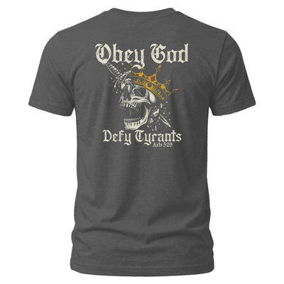 Shirt - Defy Tyrants - Tee - The Reformed Sage - reformed - reformed_gifts - christian_gifts