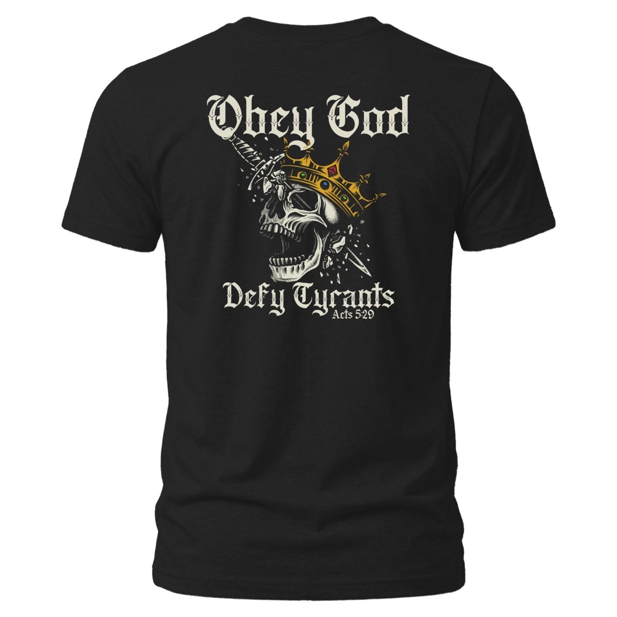 Shirt - Defy Tyrants - Tee - The Reformed Sage - reformed - reformed_gifts - christian_gifts