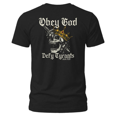 Shirt - Defy Tyrants - Tee - The Reformed Sage - reformed - reformed_gifts - christian_gifts