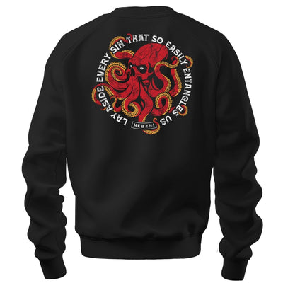 crewneck sweatshirt - Entangles - Sweatshirt - The Reformed Sage - reformed - reformed_gifts - christian_gifts