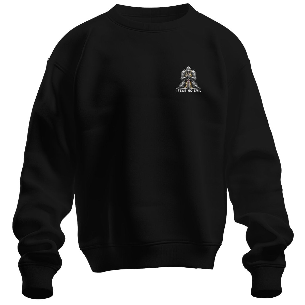 crewneck sweatshirt - Fear No Evil - Sweatshirt - The Reformed Sage - reformed - reformed_gifts - christian_gifts