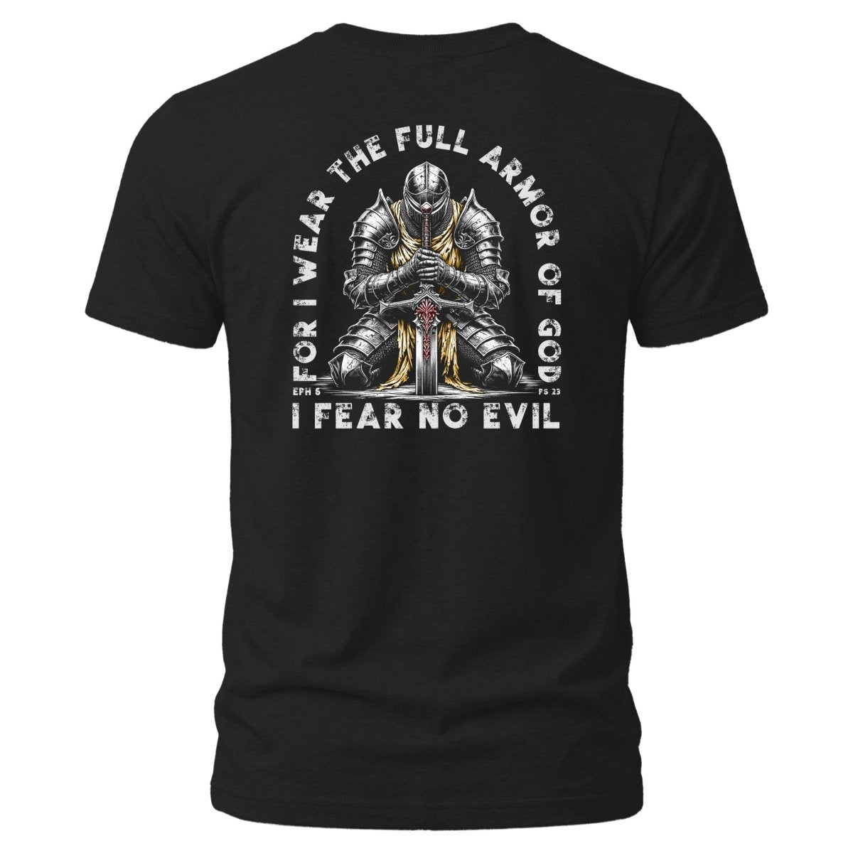Shirt - Fear No Evil - Tee - The Reformed Sage - reformed - reformed_gifts - christian_gifts