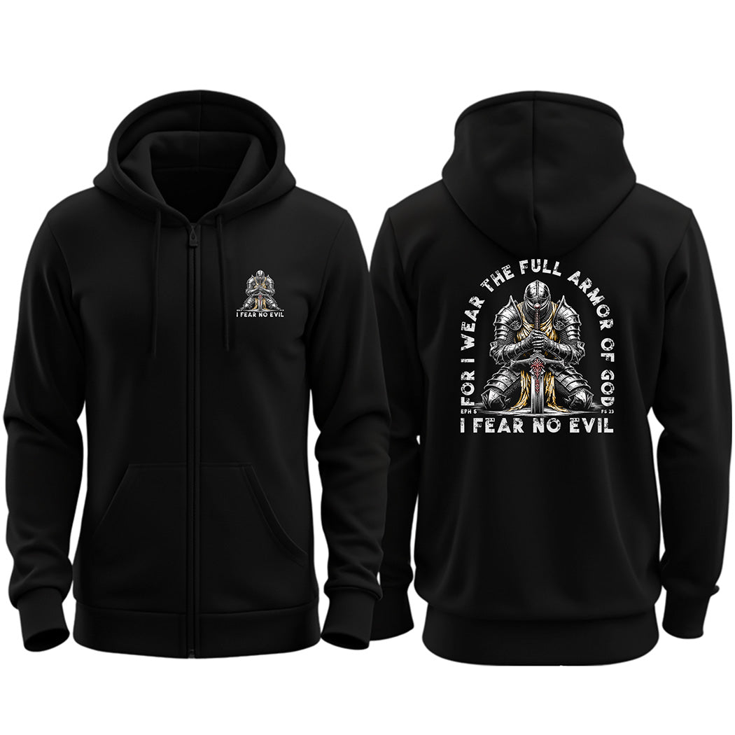 Fear No Evil - Zip Hoodie