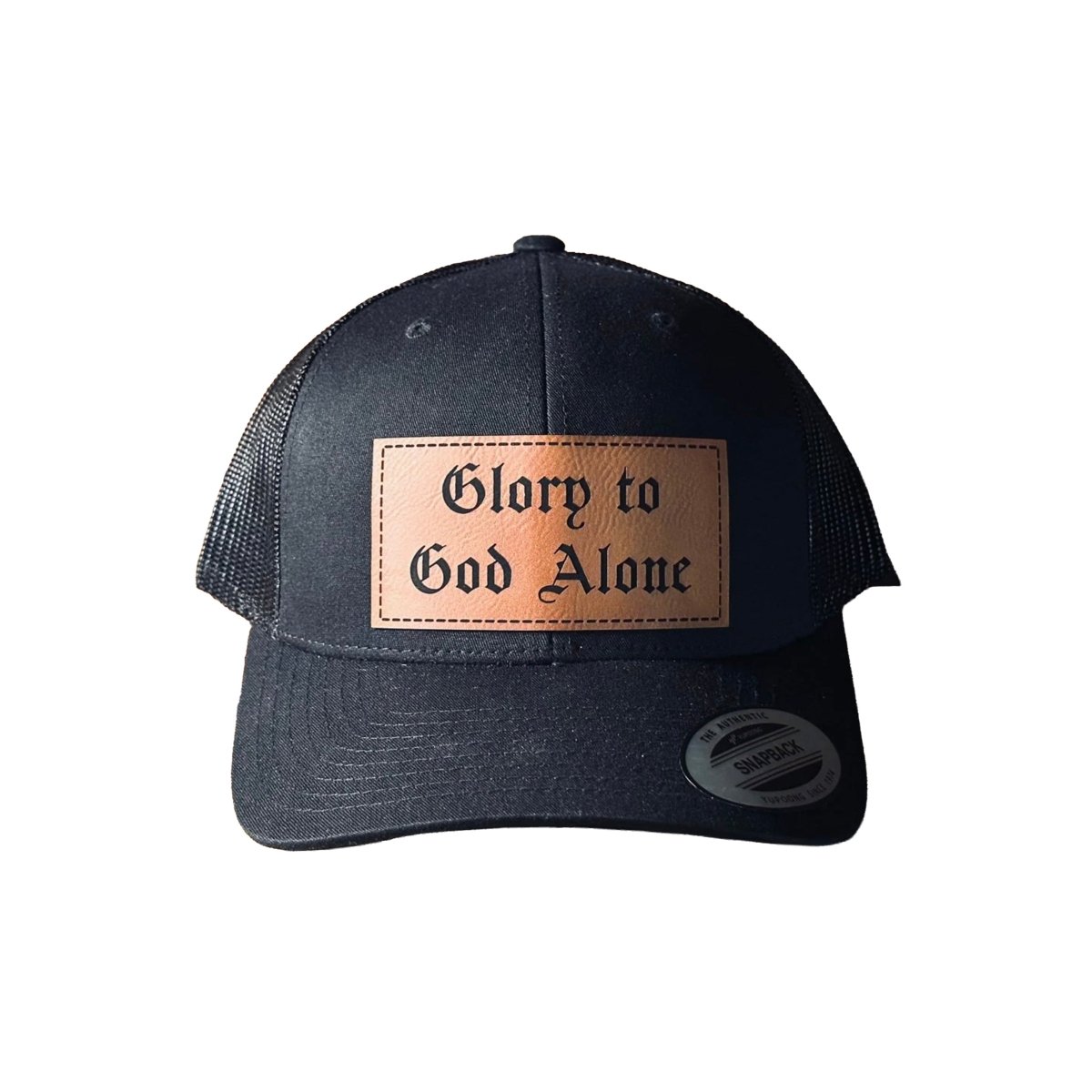 Hat - Glory to God Alone - Patch Hat - The Reformed Sage - reformed - reformed_gifts - christian_gifts