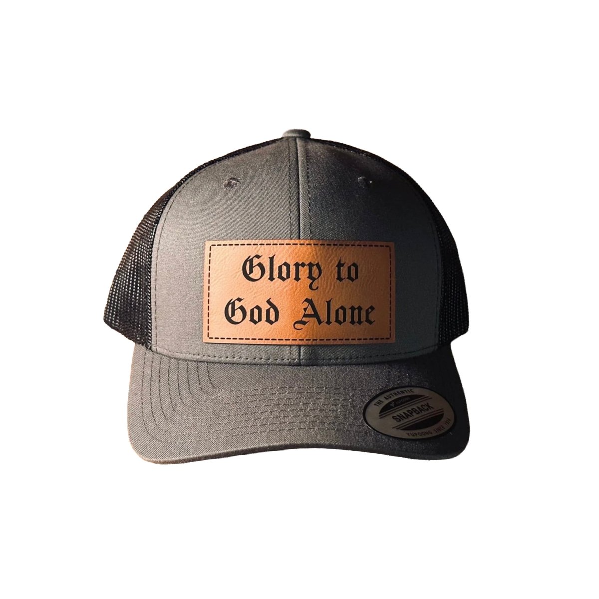 Hat - Glory to God Alone - Patch Hat - The Reformed Sage - reformed - reformed_gifts - christian_gifts