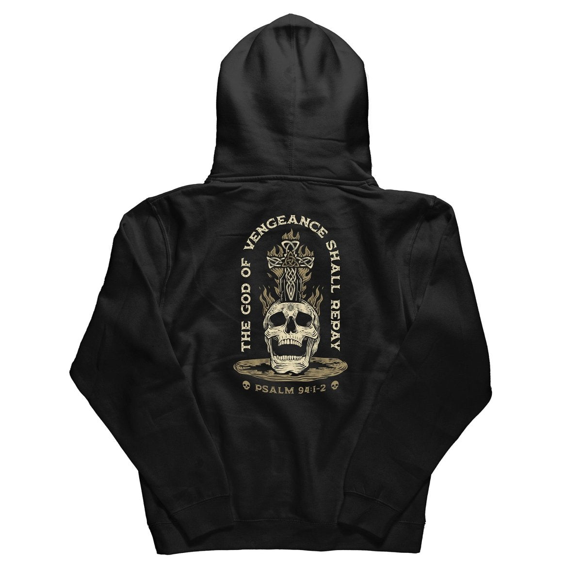 Hoodie - God of Vengeance - Hoodie - The Reformed Sage - reformed - reformed_gifts - christian_gifts