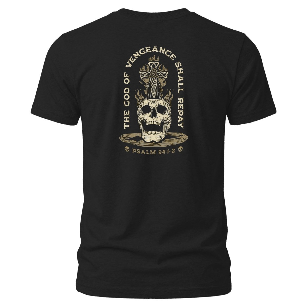 Shirt - God of Vengeance - Tee - The Reformed Sage - reformed - reformed_gifts - christian_gifts