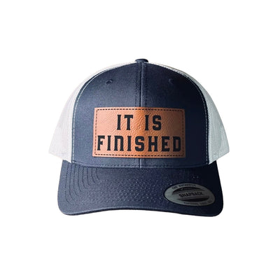 Hat - It Is Finished - Patch Hat - The Reformed Sage - reformed - reformed_gifts - christian_gifts