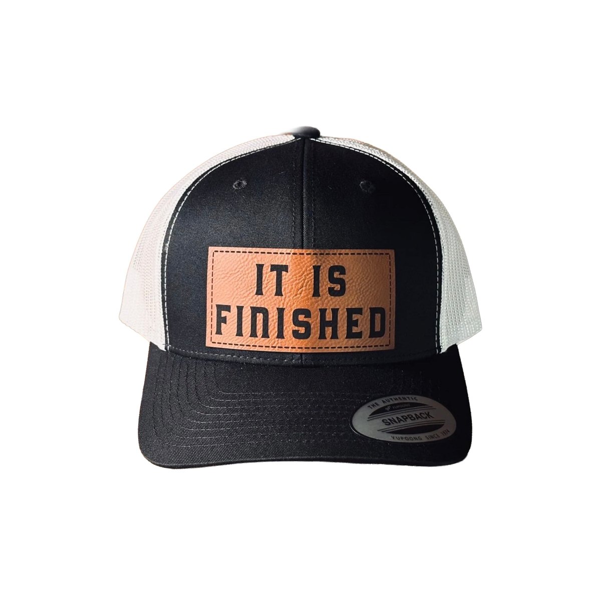 Hat - It Is Finished - Patch Hat - The Reformed Sage - reformed - reformed_gifts - christian_gifts