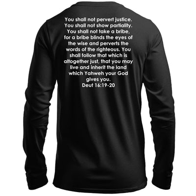 LS - No Exceptions - Long Sleeve Tee - The Reformed Sage - reformed - reformed_gifts - christian_gifts