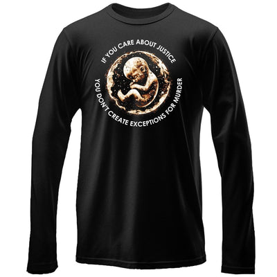 LS - No Exceptions - Long Sleeve Tee - The Reformed Sage - reformed - reformed_gifts - christian_gifts