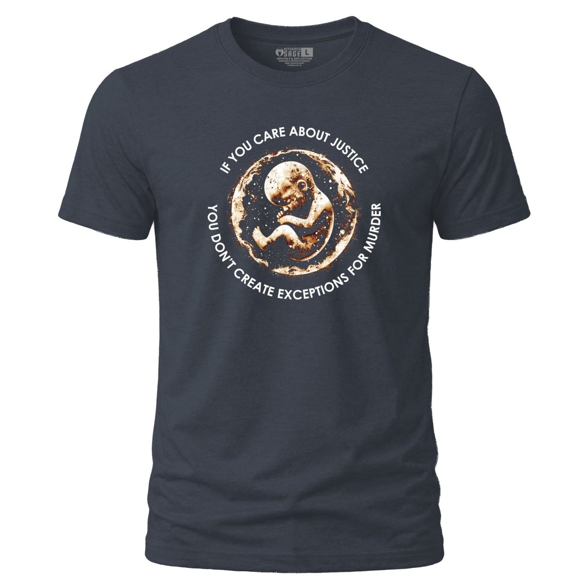 Shirt - No Exceptions - Tee - The Reformed Sage - reformed - reformed_gifts - christian_gifts