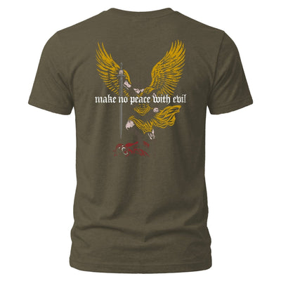 Shirt - No Peace With Evil - Tee - The Reformed Sage - reformed - reformed_gifts - christian_gifts