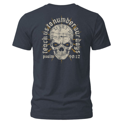 Shirt - Number Our Days - Tee - The Reformed Sage - reformed - reformed_gifts - christian_gifts