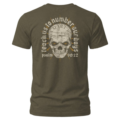 Shirt - Number Our Days - Tee - The Reformed Sage - reformed - reformed_gifts - christian_gifts