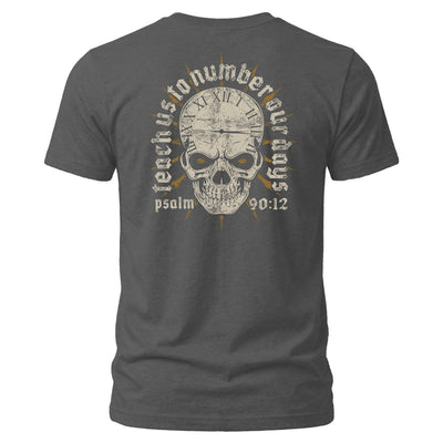 Shirt - Number Our Days - Tee - The Reformed Sage - reformed - reformed_gifts - christian_gifts