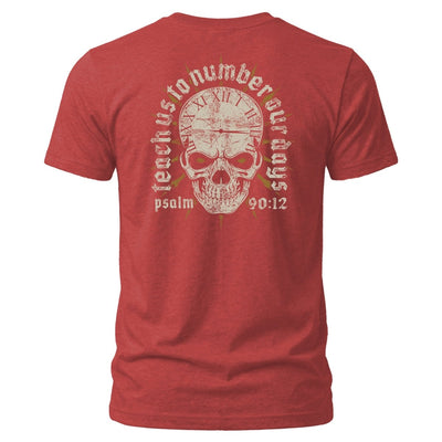 Shirt - Number Our Days - Tee - The Reformed Sage - reformed - reformed_gifts - christian_gifts