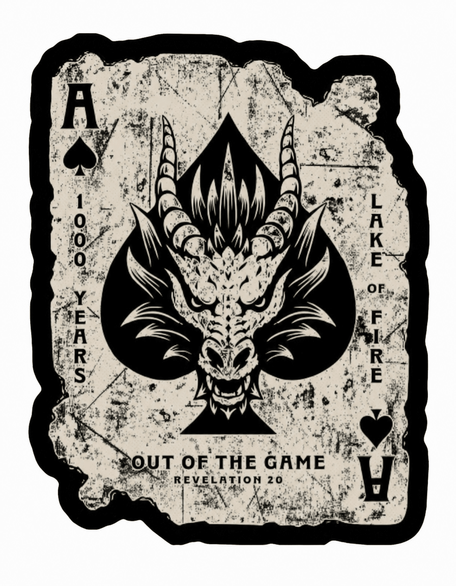 Decal - Out of the Game - Decal - The Reformed Sage - reformed - reformed_gifts - christian_gifts