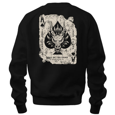 crewneck sweatshirt - Out of the Game - Sweatshirt - The Reformed Sage - reformed - reformed_gifts - christian_gifts