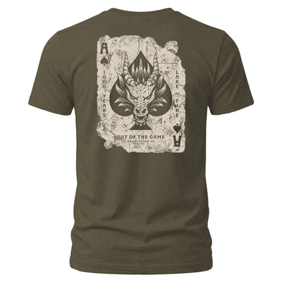 Shirt - Out of the Game - Tee - The Reformed Sage - reformed - reformed_gifts - christian_gifts