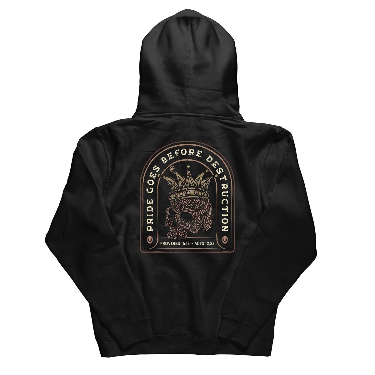 Hoodie - Pride Goes Before Destruction - Hoodie - The Reformed Sage - reformed - reformed_gifts - christian_gifts