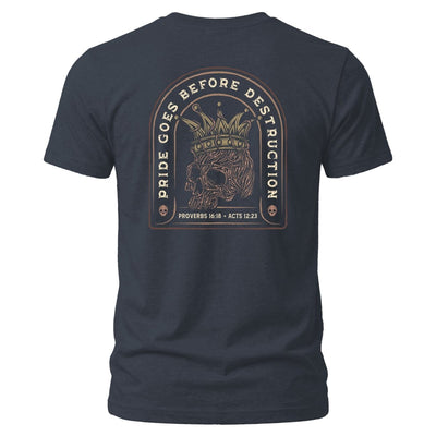 Shirt - Pride Goes Before Destruction - Tee - The Reformed Sage - reformed - reformed_gifts - christian_gifts