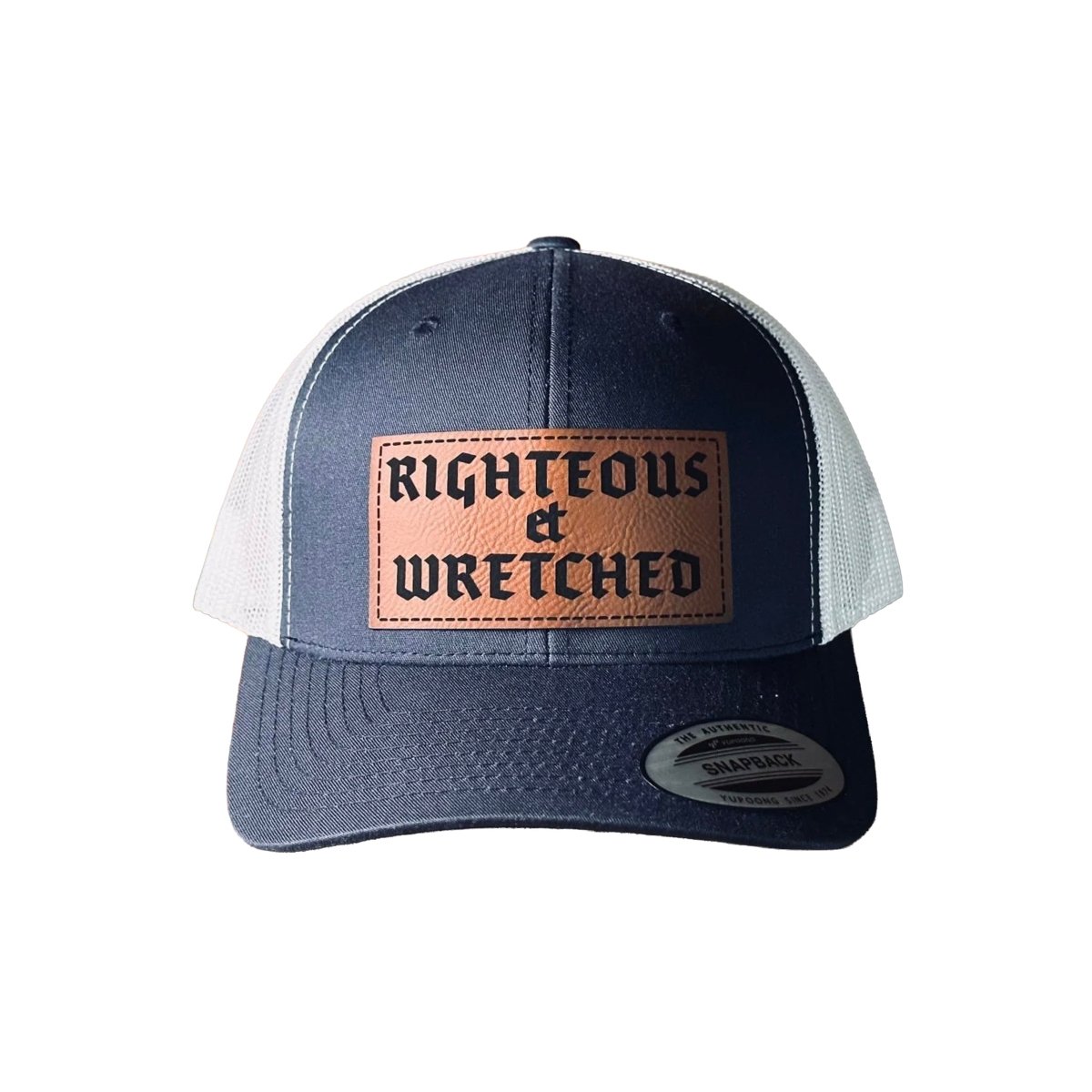 Hat - Righteous et Wretched - Patch Hat - The Reformed Sage - reformed - reformed_gifts - christian_gifts