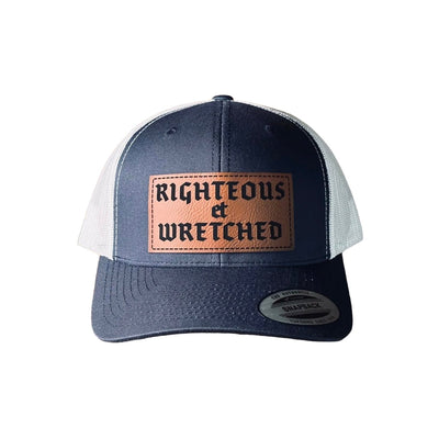 Hat - Righteous et Wretched - Patch Hat - The Reformed Sage - reformed - reformed_gifts - christian_gifts