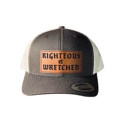 Hat - Righteous et Wretched - Patch Hat - The Reformed Sage - reformed - reformed_gifts - christian_gifts