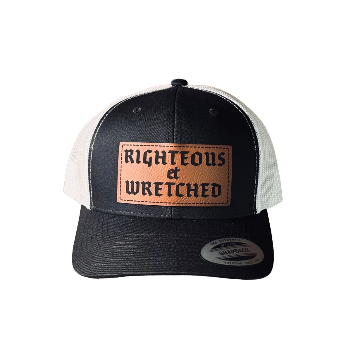 Hat - Righteous et Wretched - Patch Hat - The Reformed Sage - reformed - reformed_gifts - christian_gifts