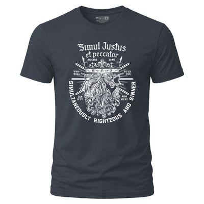 Shirt - Simul Justus - Tee - The Reformed Sage - reformed - reformed_gifts - christian_gifts