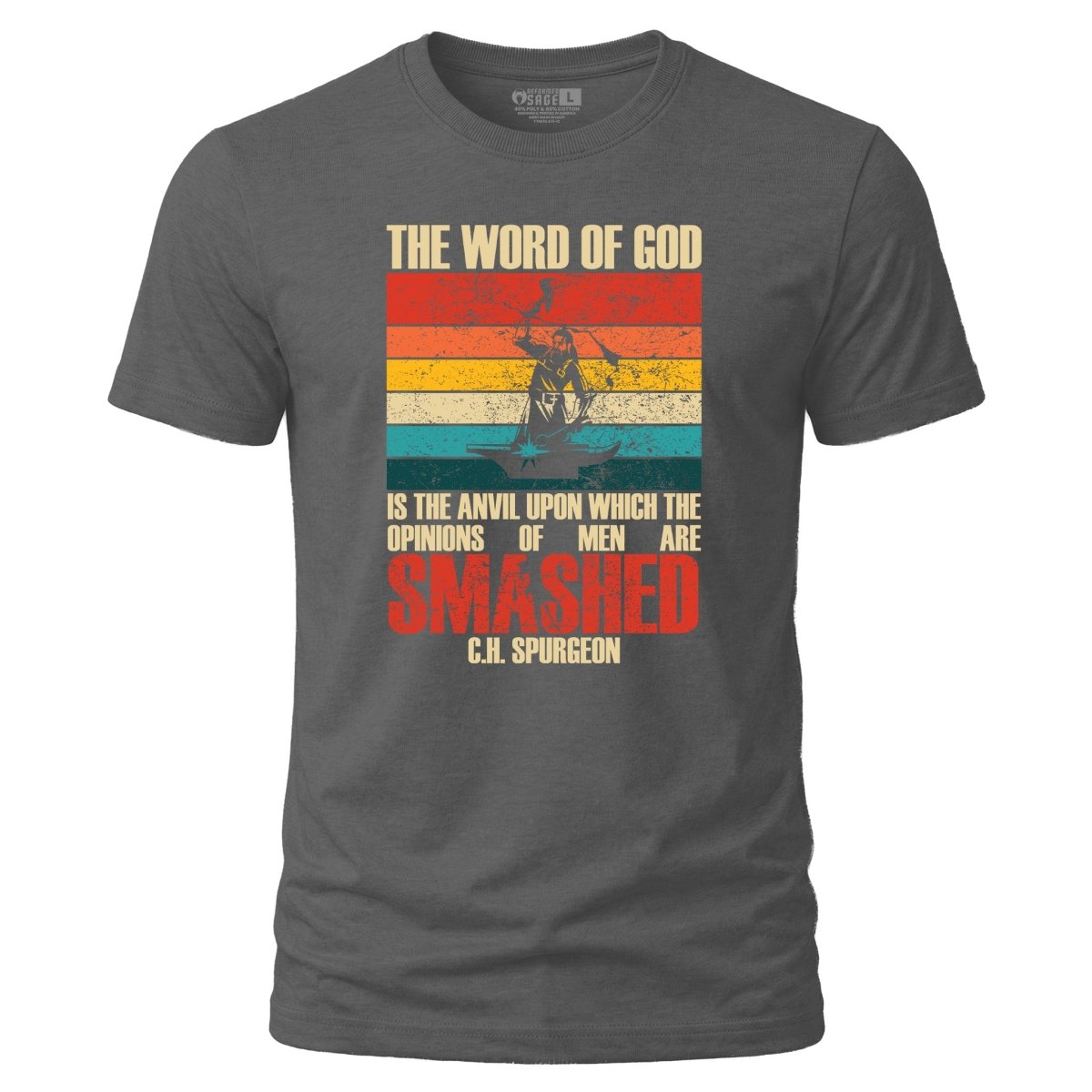 Shirt - Smashed - Tee - The Reformed Sage - reformed - reformed_gifts - christian_gifts