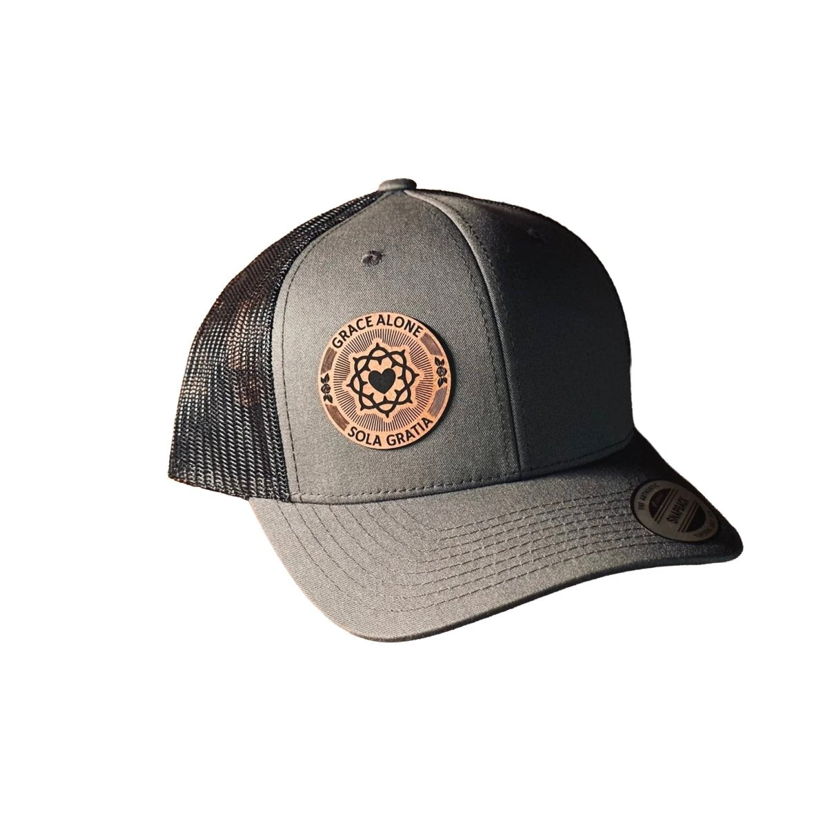 Hat - Sola Gratia Seal - Patch Hat - The Reformed Sage - reformed - reformed_gifts - christian_gifts