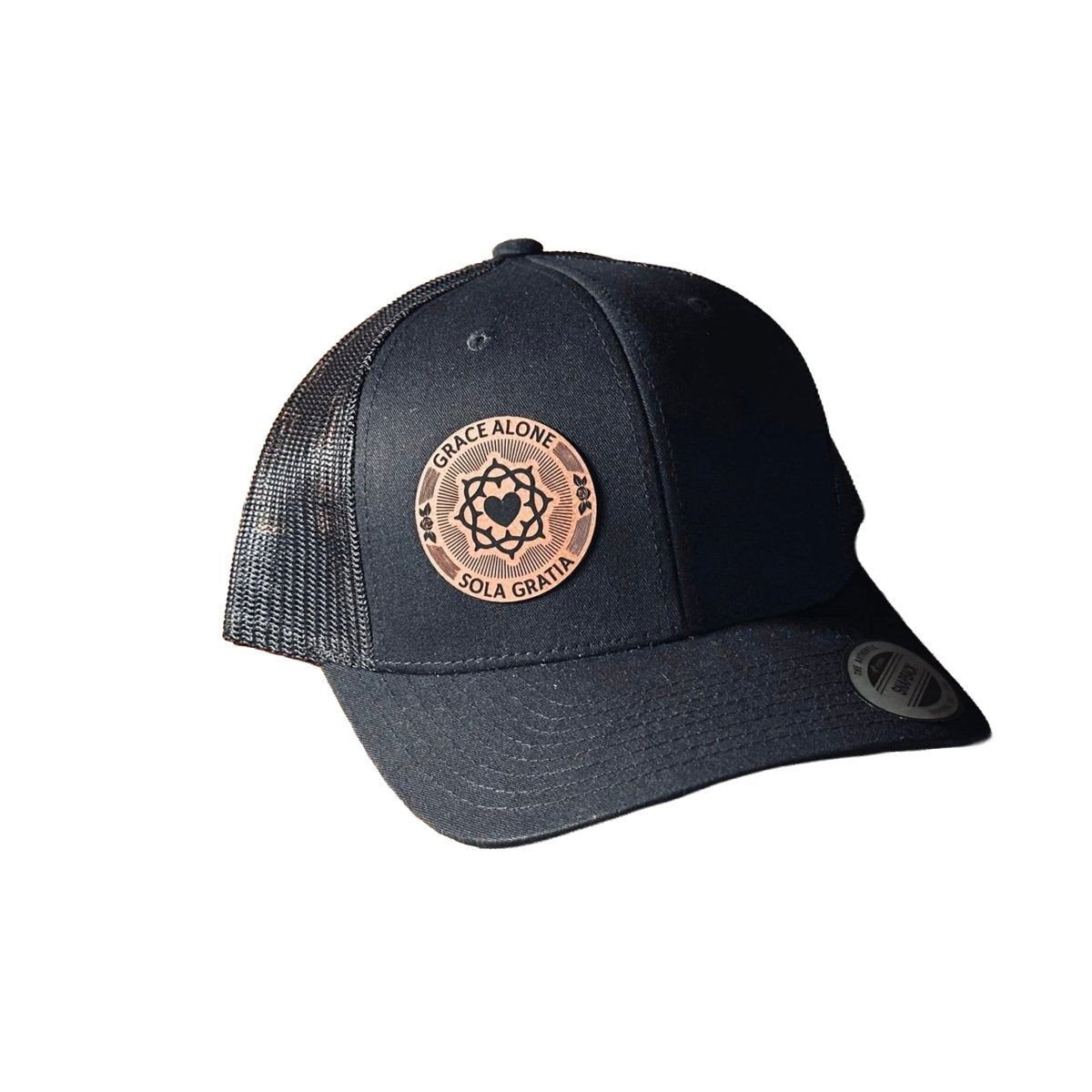 Hat - Sola Gratia Seal - Patch Hat - The Reformed Sage - reformed - reformed_gifts - christian_gifts
